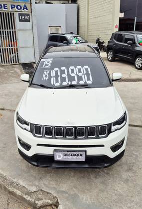 JEEP COMPASS 2.0 16V FLEX LONGITUDE AUTOMÁTICO JEEP COMPASS 2.0 16V FLEX LONGITUDE AUTOMÁTICO